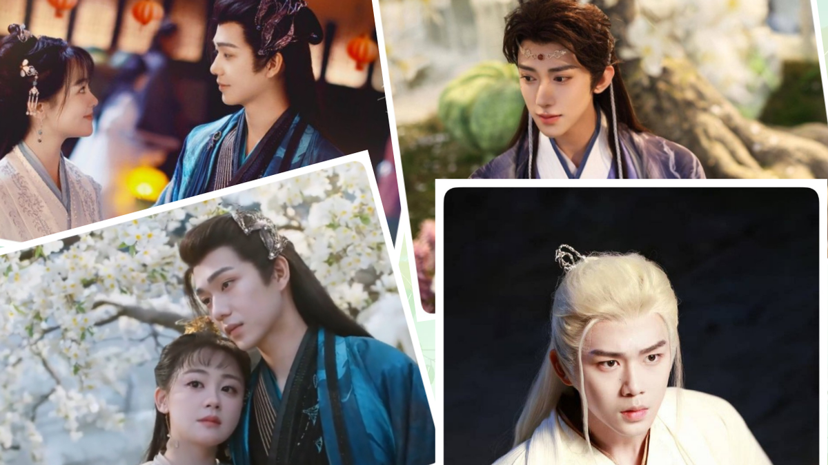 Коллаж создан автором этой статьи. В нем использованы кадры из дорамы "Легенда о небесах" 2025 года.