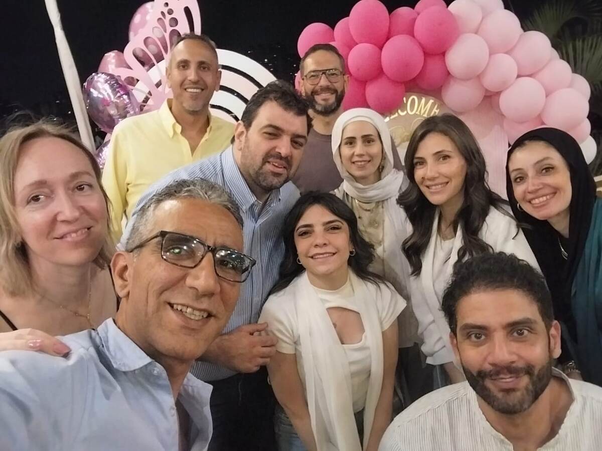 Мы на празднике акика по поводу рождения ребенка