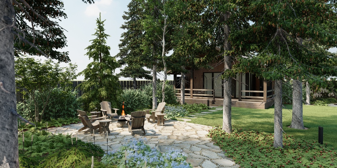 ОБЗОР УЧАСТКА 13 соток