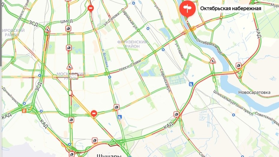    Автор фото: Яндекс Пробки