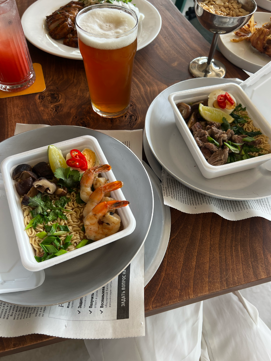 Авторская подача Доширака