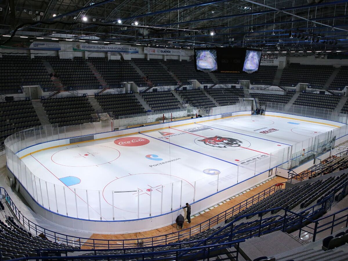    Новая арена ХК "Амур"© Фото : Дмитрий Кулинич / пресс-служба ХК "Амур"