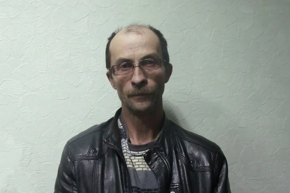 Николай Лебедев во время задержания. Фото: ГУ МВД России по Красноярскому краю