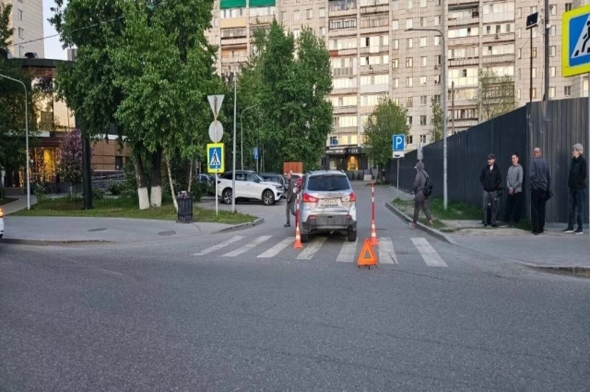    В Тюмени девочка на велосипеде была сбита на пешеходном переходе