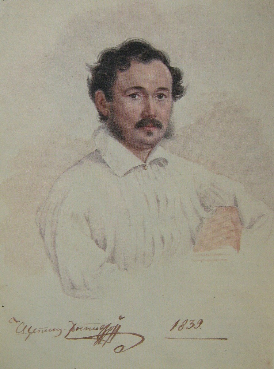 Князь Д. А. Щепин-Ростовский. Портрет работы Н. А. Бестужева, 1839 год (фото из интернета; здесь как иллюстрация)