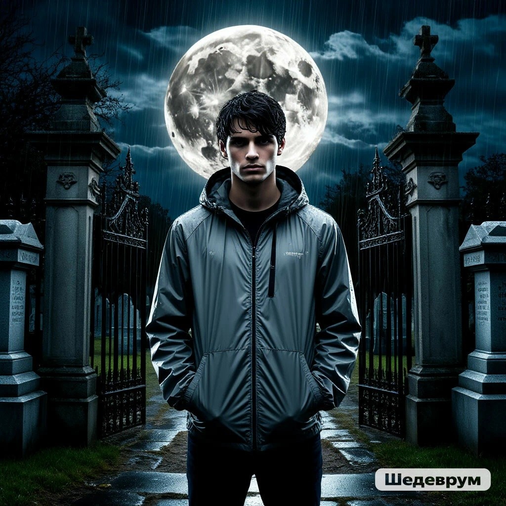 Арт создан в Шедевруме автором канала