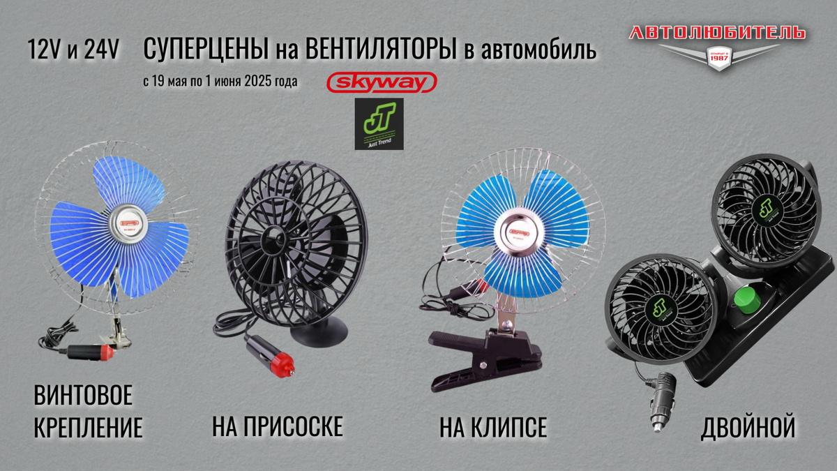 Вентилятор автомобильный