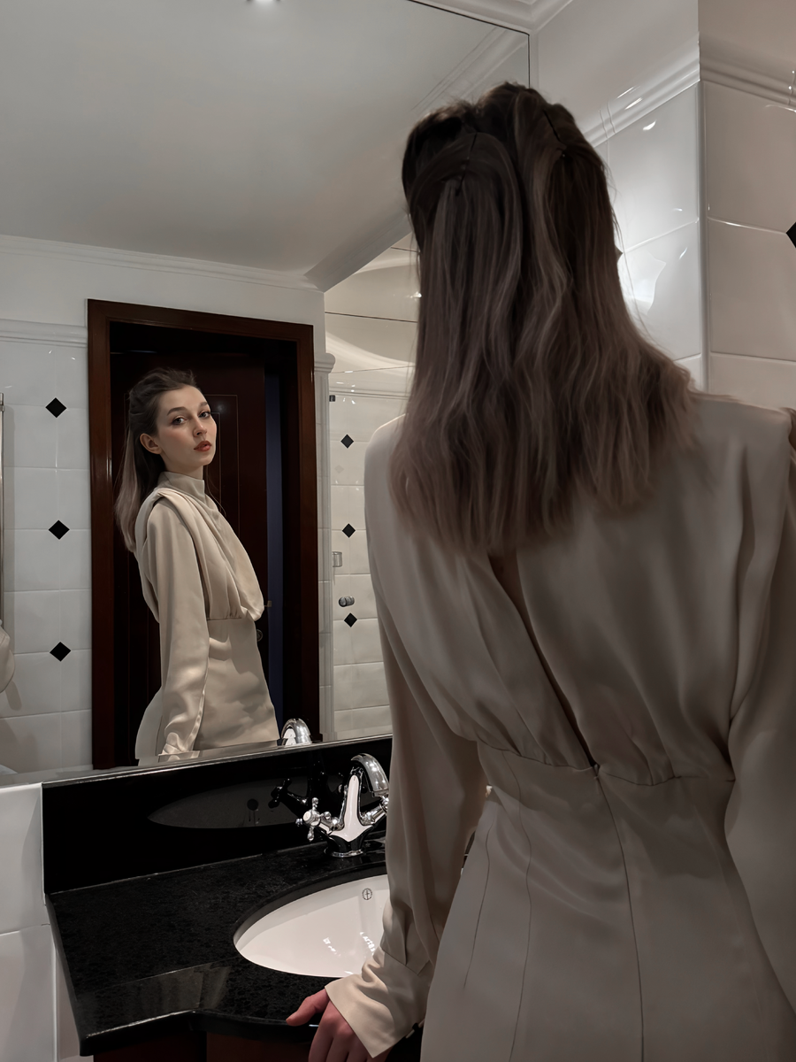 Платье из вискозы для ваших шикарных образов от бренда Ени, инст @eni_attire