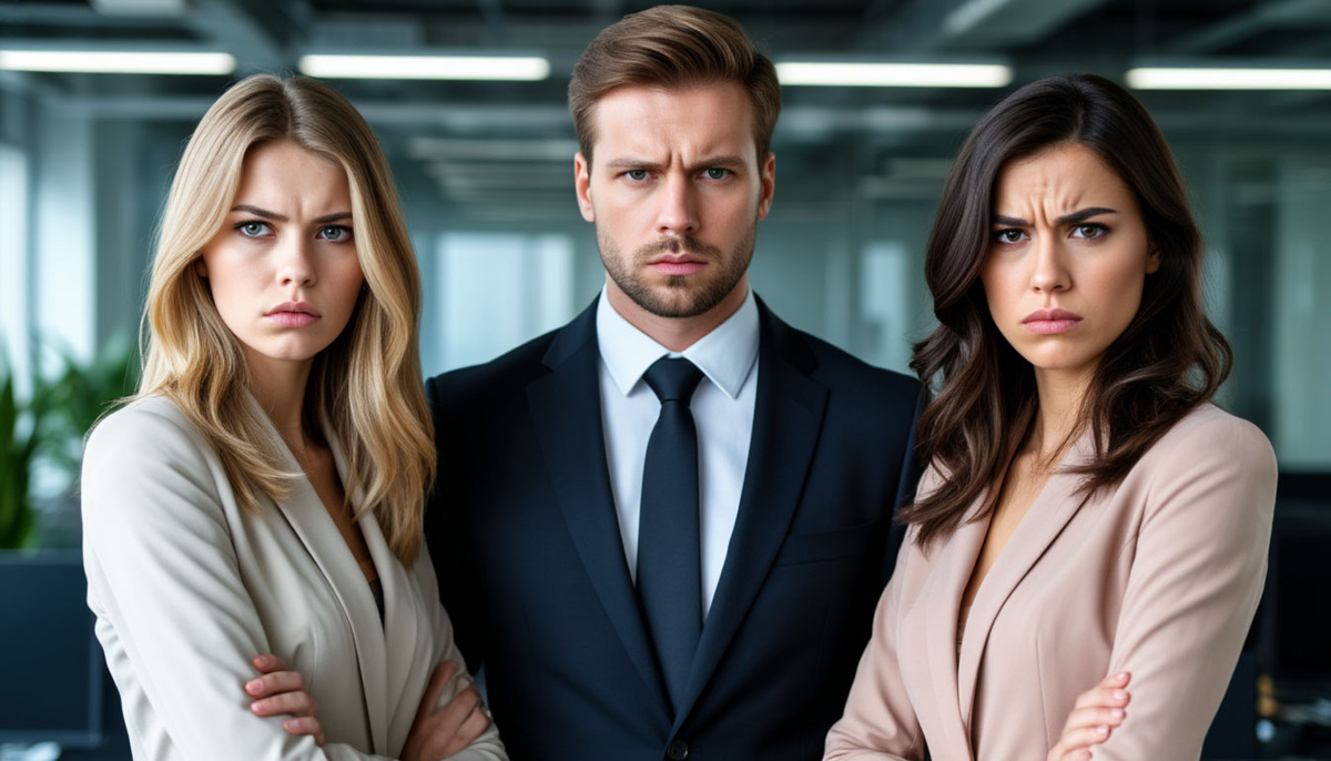 Две девушки не поделили мужчину