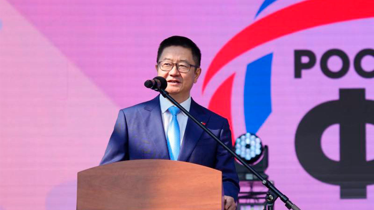     Торжественная церемония открытия Российско-Китайского форума в Хабаровске © Пресс-служба РКФ-2025
Торжественная церемония открытия Российско-Китайского форума в ХабаровскеПресс-служба РКФ-2025