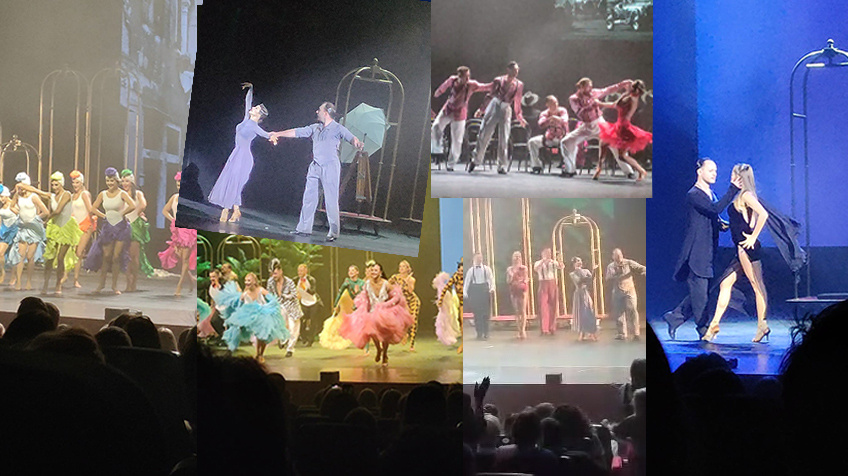 Профессиональные спортсмены, чемпионы мира и России по танцам на одной сцене как одна творческая труппа