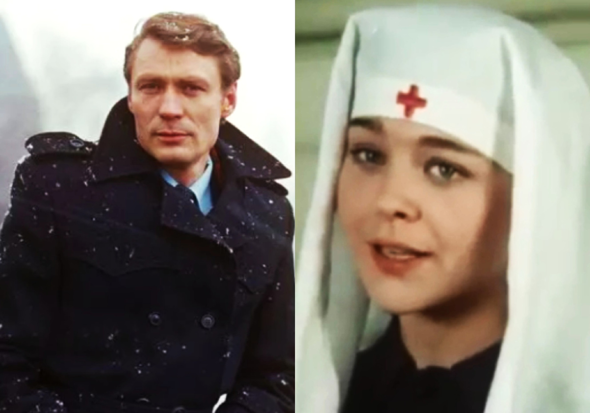 на фото Александр Михайлов и Ольга Кузнецова в молодости