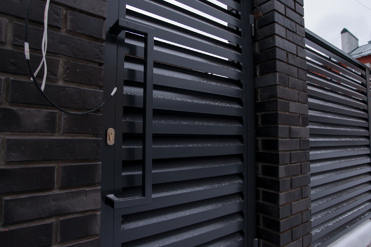 Установка калитки своими руками