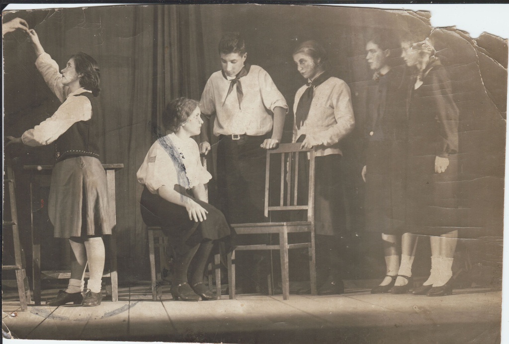 Репетиция. Неизвестный автор, 1923 - 1930 год, архив Романа Николаева.
