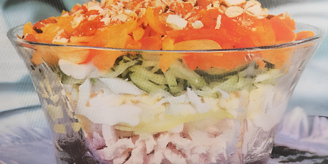 САЛАТ “БЕЛЫЙ МЕДВЕДЬ”