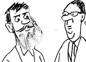 Понять нетрудно, кто умеет –
Рисунок Херлуфа Бидструпа
