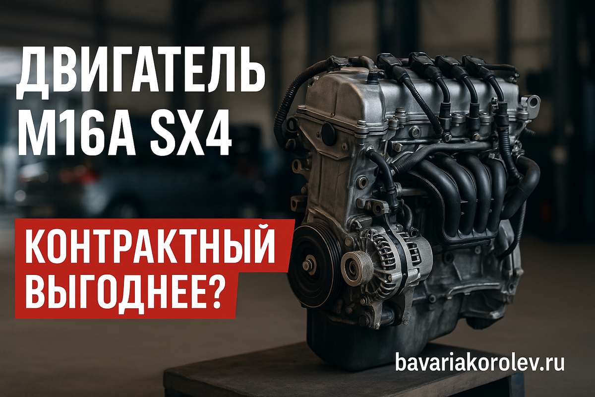 Контрактный Двигатель M16A SX4 