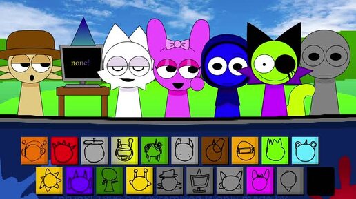 Sprunki 1996 But Pyramixed [Part 3️⃣] (NORMAL) {ALL CHARACTERS & PHASES ...