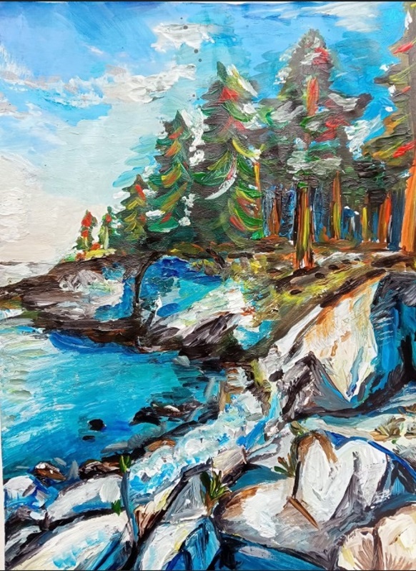 "Северное лето на Кий острове" - 1 место в конкурсе "Палитра путешествий"