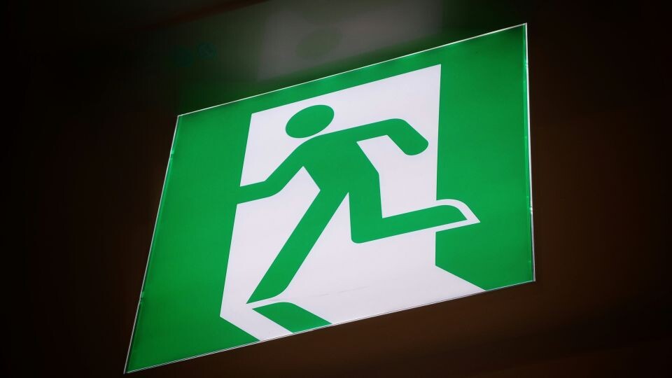    Эвакуация. Источник: unsplash.com