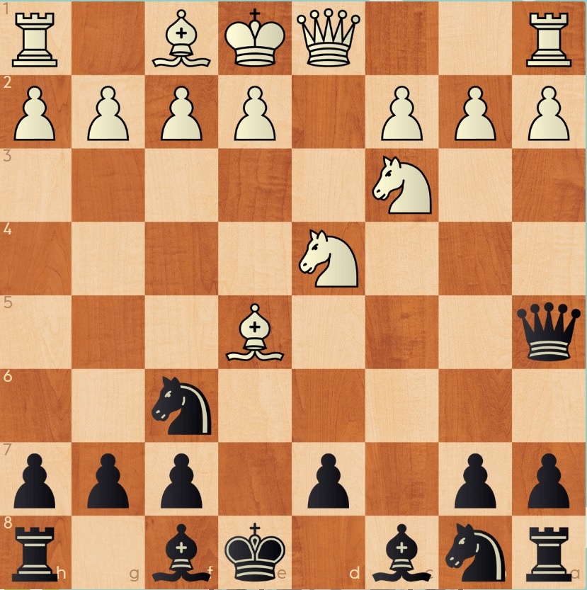 Ход чёрных. Какую фигуру они могут взять?