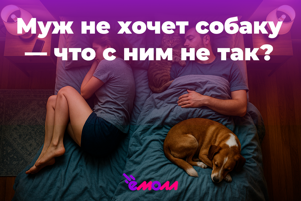 Муж не хочет собаку — что с ним не так?