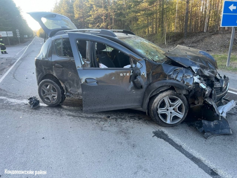    Стало известно, кто пострадал в жесткой аварии в Кондопожском районеГАИ Карелии