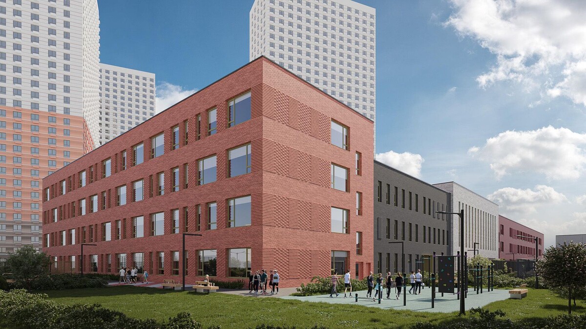    В Нагатино-Садовниках началось строительство школы и двух детских садов