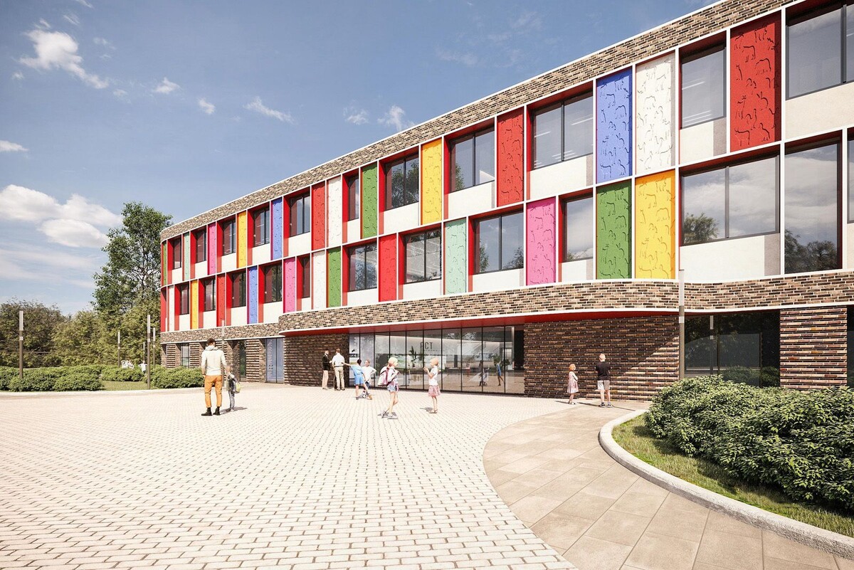    В Нагатино-Садовниках началось строительство школы и двух детских садов