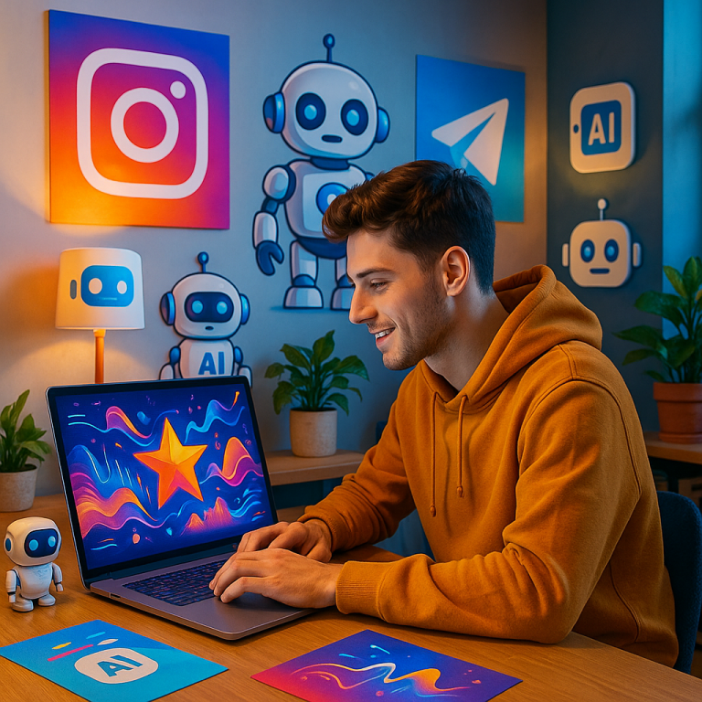    Создайте визуальный шедевр: как AI-инструменты превратят ваш контент в звезду Instagram и Telegram Сергей