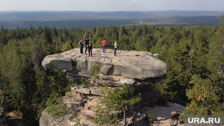 В Каменном городе можно и заблудиться - найти выход можно с высоты. Фото: Сергей Русанов © URA.RU