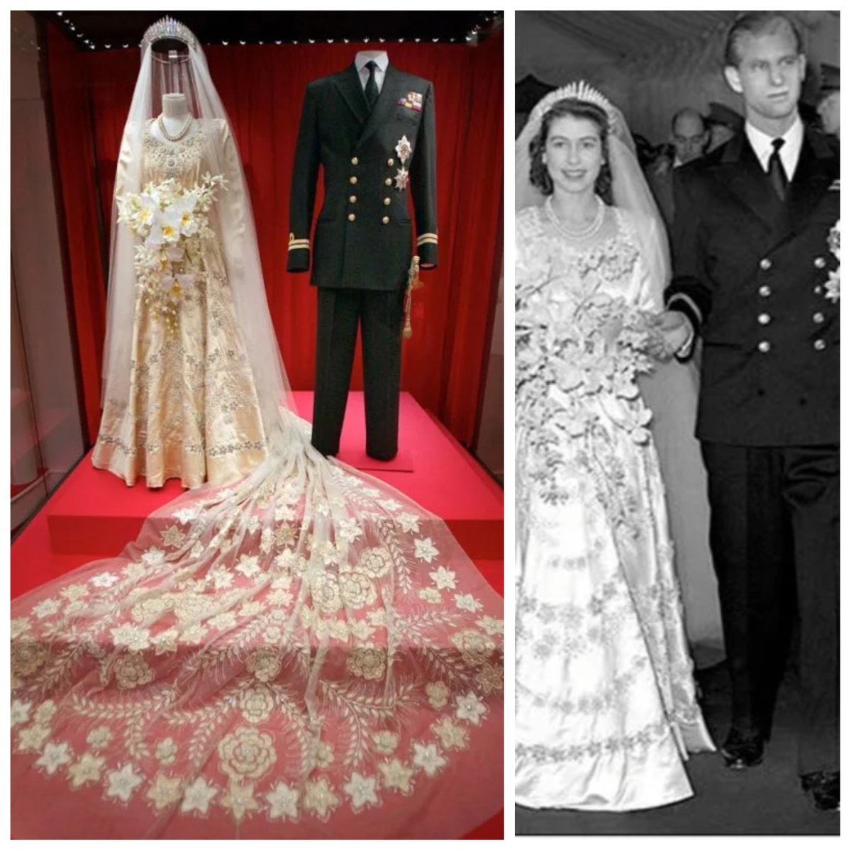 Свадебное платье принцессы Елизаветы ll