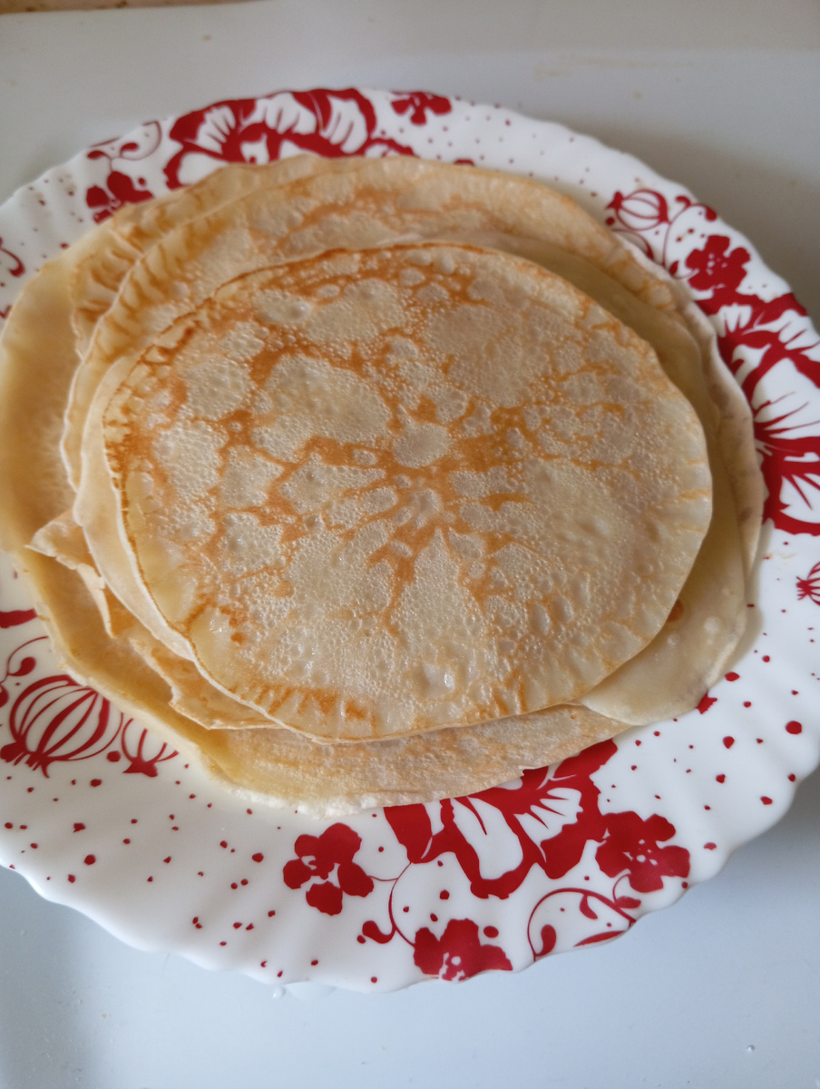 Блинчики на завтрак 