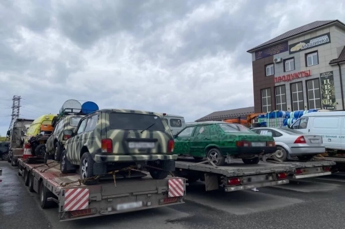    Из Тюмени на СВО отправили 11 большегрузов и 30 автомобилей