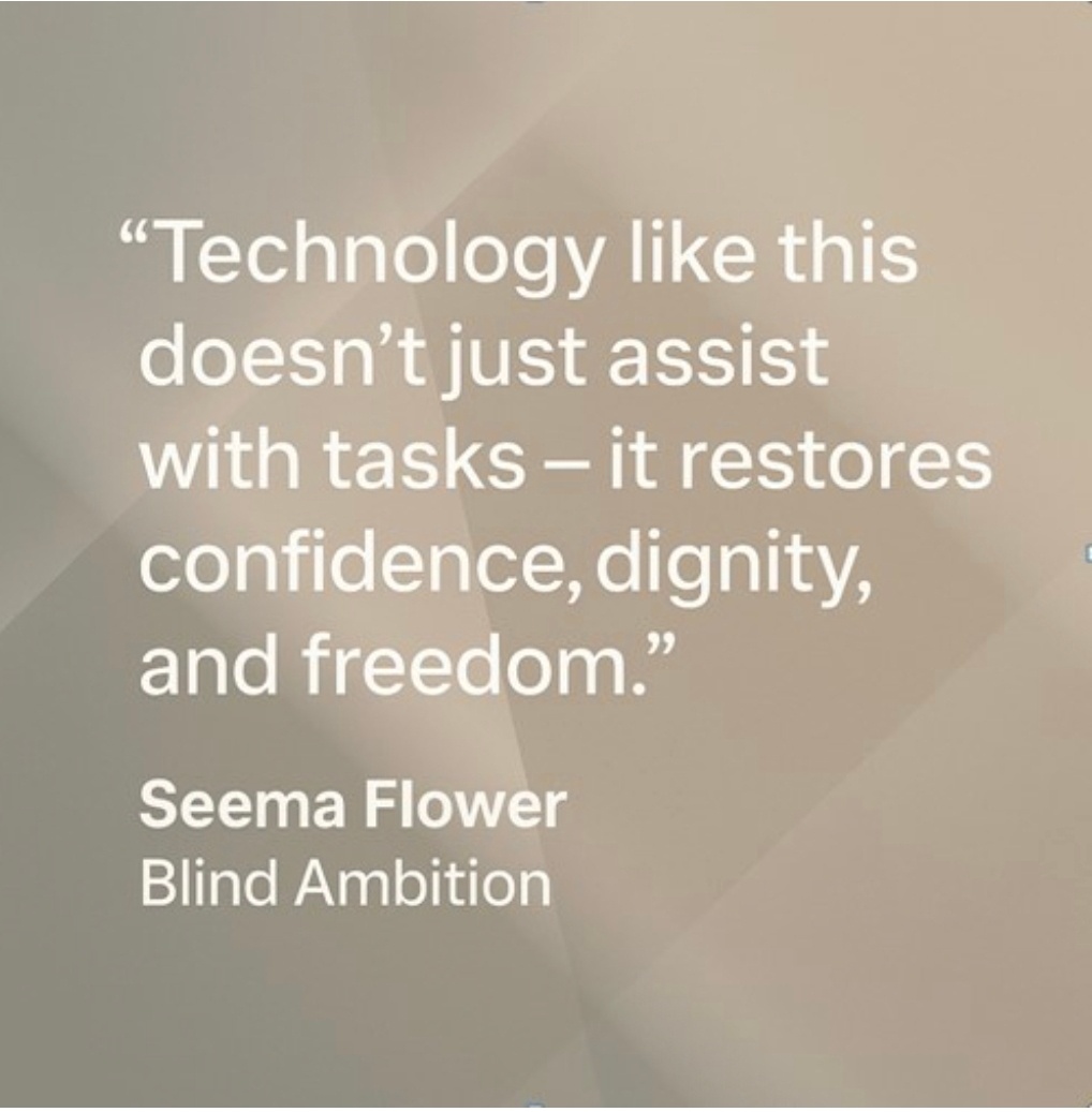 Подобные технологии не просто помогают в решении задач — они восстанавливают уверенность, достоинство и свободу