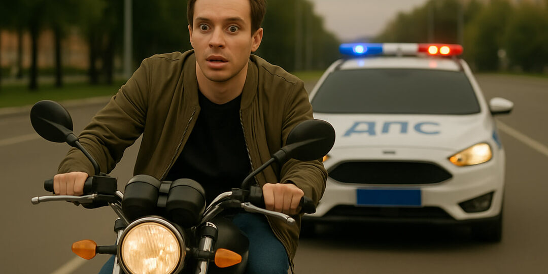 Управление мотоциклом без прав в 2025 году: какие штрафы грозят нарушителям