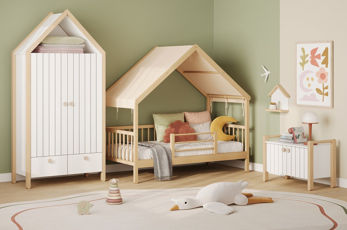 Кровать Руффи-1 Wood от divan.ru