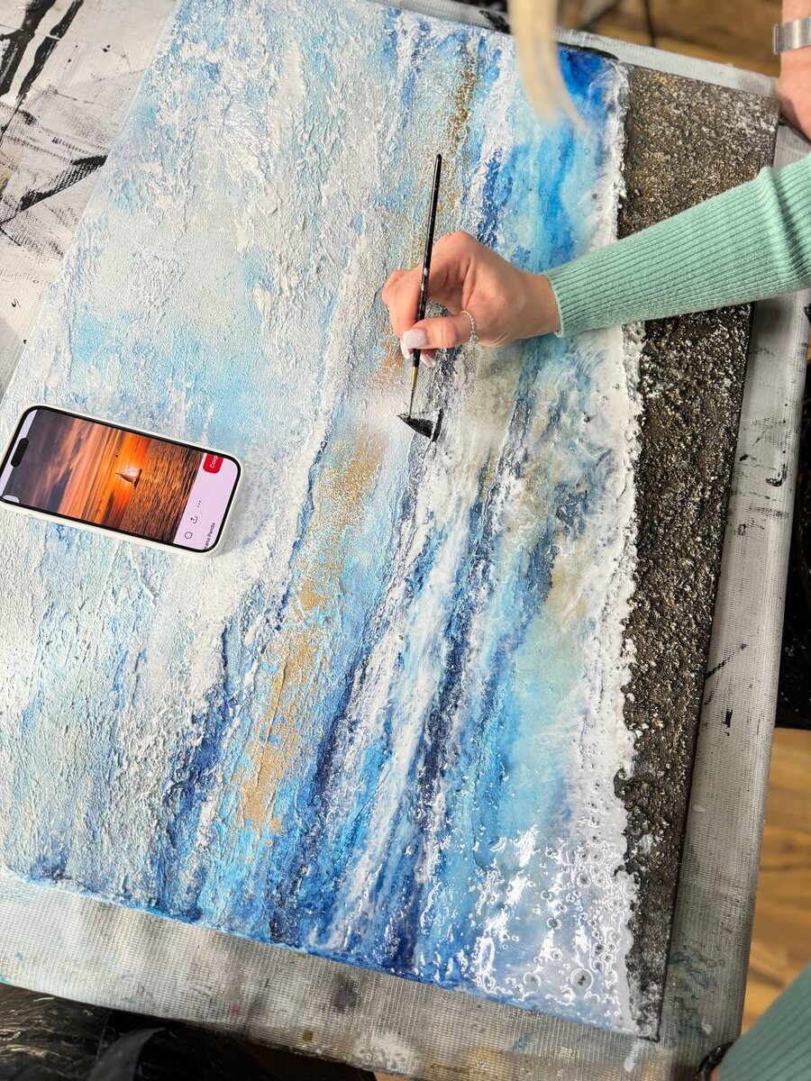 Новая картина жизни своими руками на арт-терапии