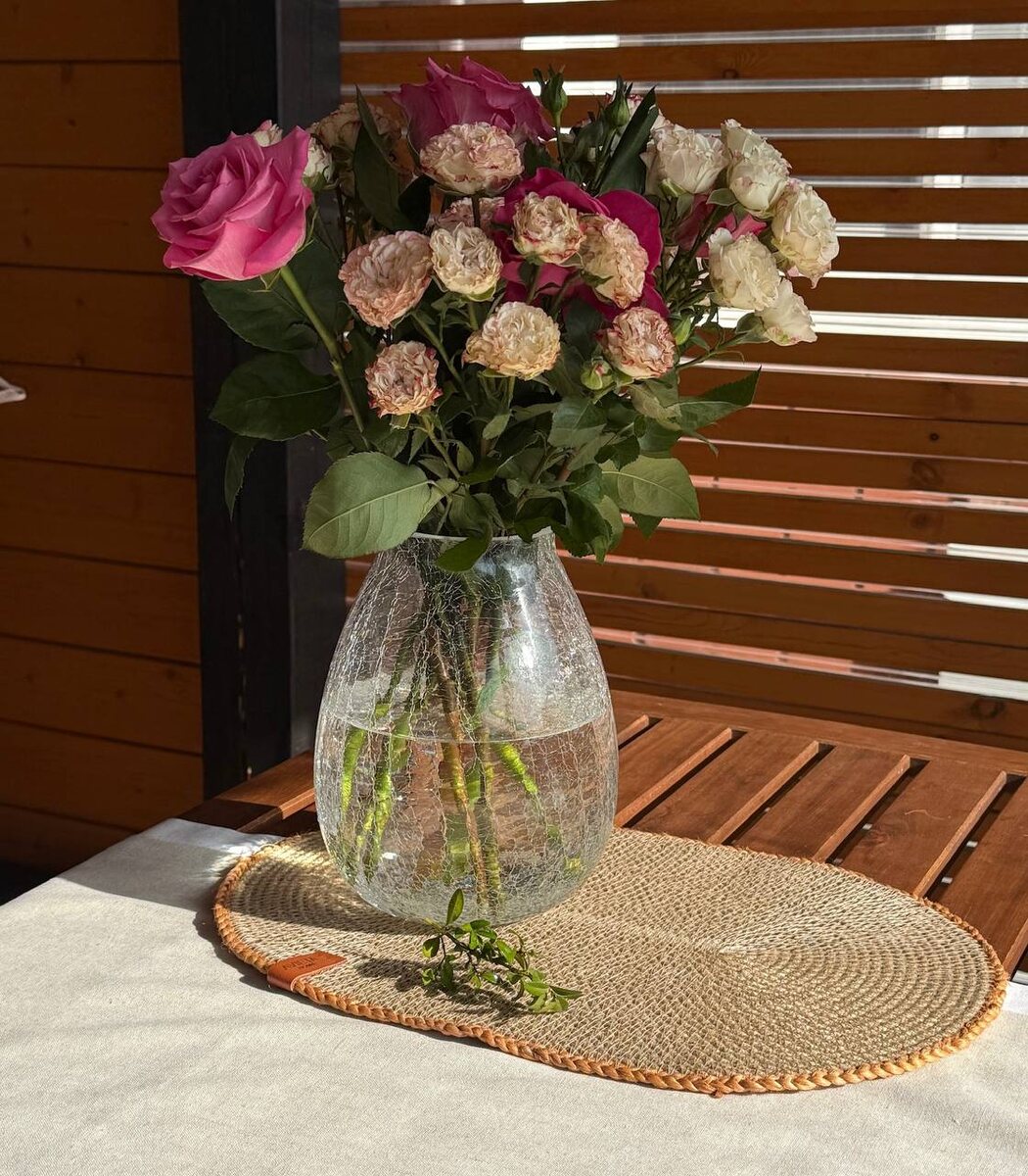 Плейсмат я цветной окантовкой (в наличии разные расцветки)