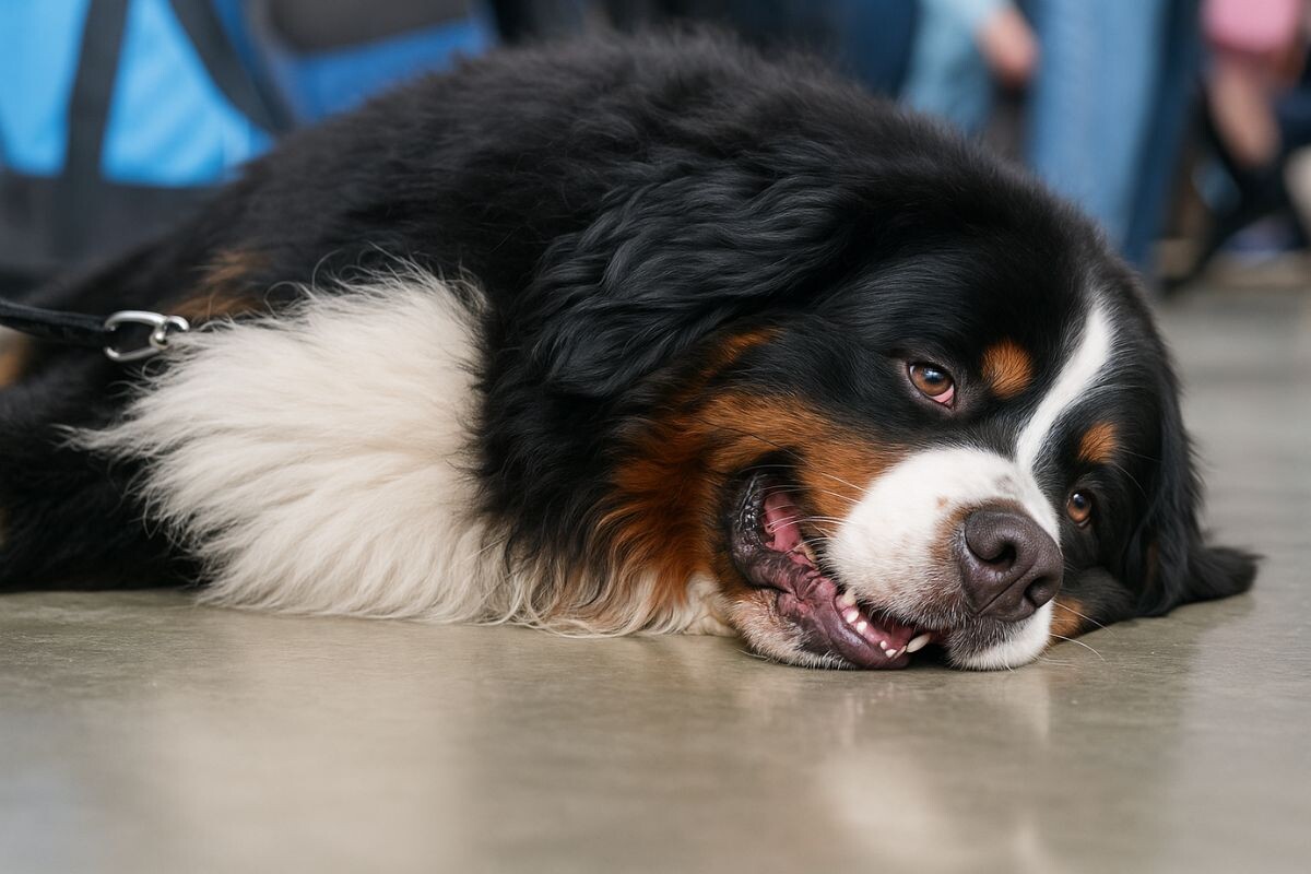 Обезвоживание у собаки 