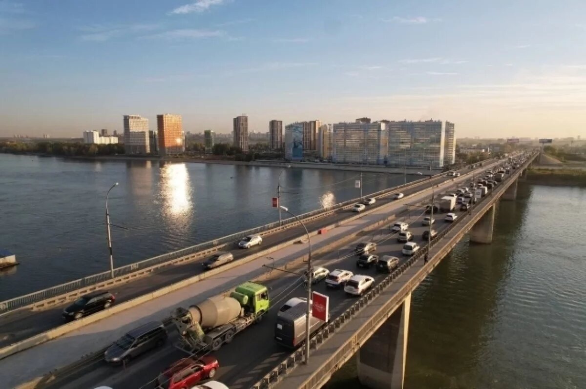    На Димитровском мосту в Новосибирске ограничат движение до конца 2027-го