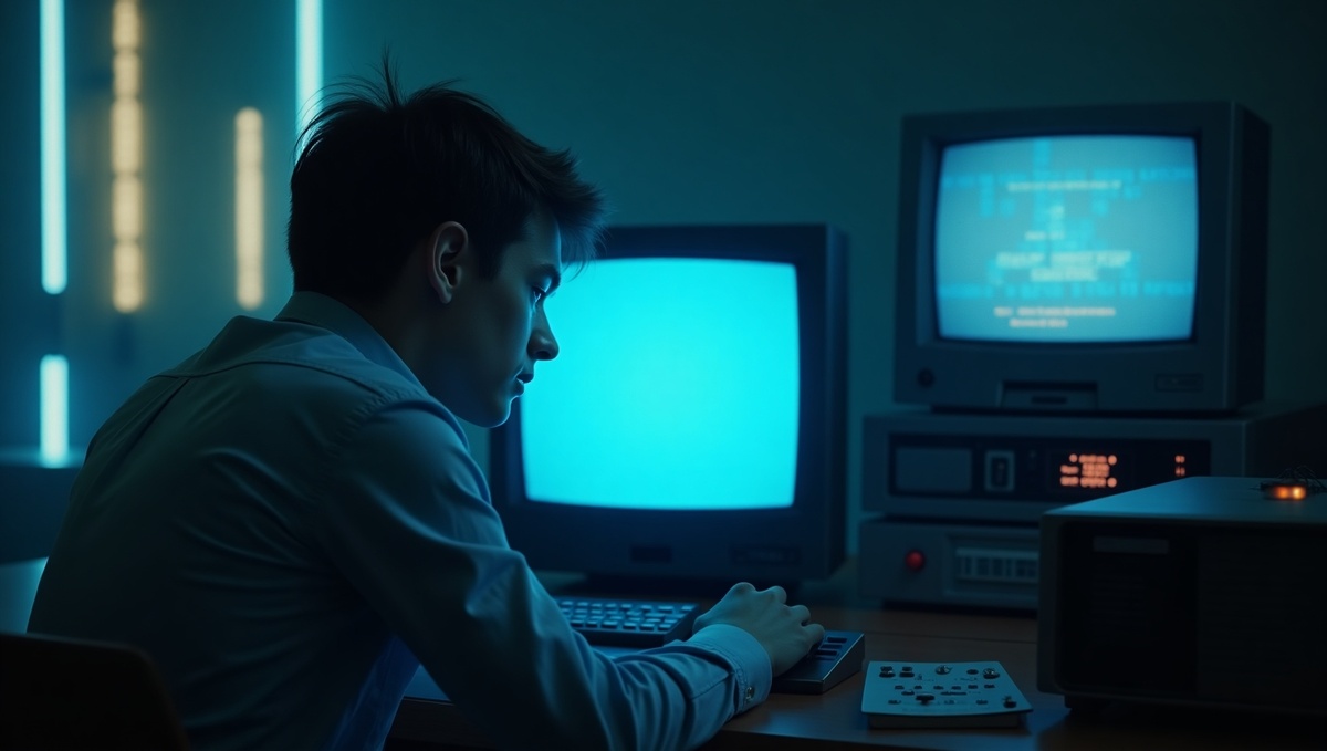 Образ советского программиста – главного героя этой альтернативной истории.