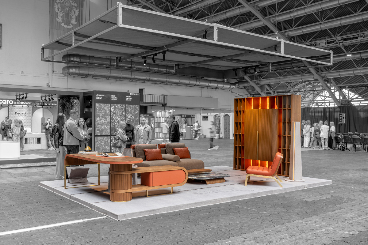 Стенд M-Family в рамках выставки Белорусские дни дизайна и архитектуры 