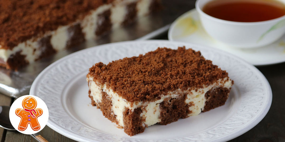 Пирог "Решето" ✧ Мягкий и сливочный (как Тирамису)