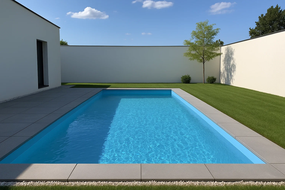 Голубой полипропилен для изготовления бассейна