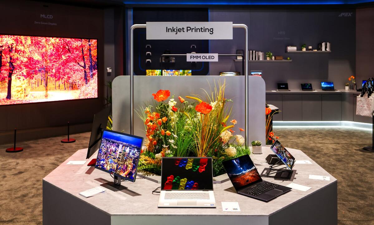 Линейка OLED-панелей TCL CSOT на струйной печати, которые, как ожидается, появятся в будущих потребительских товарах