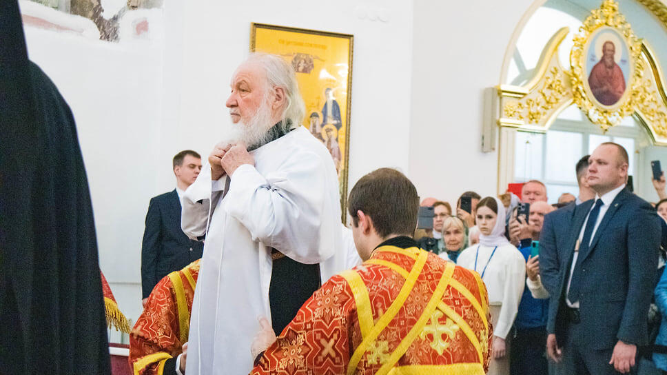 Великое освящение Благовещенского собора в Воткинске 18 мая.📷Фото: Данил Иванов, Коммерсантъ