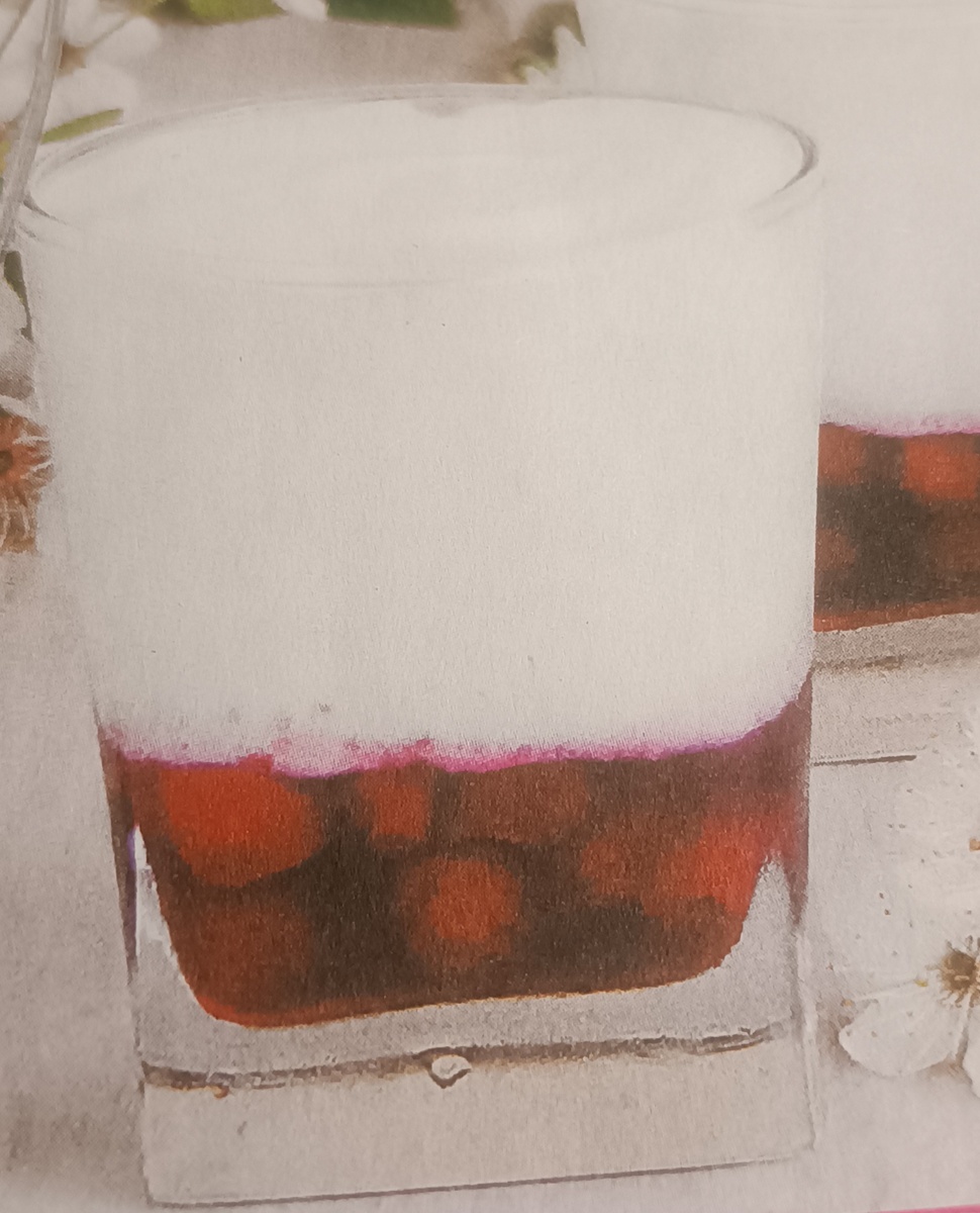 Десерт в стакане