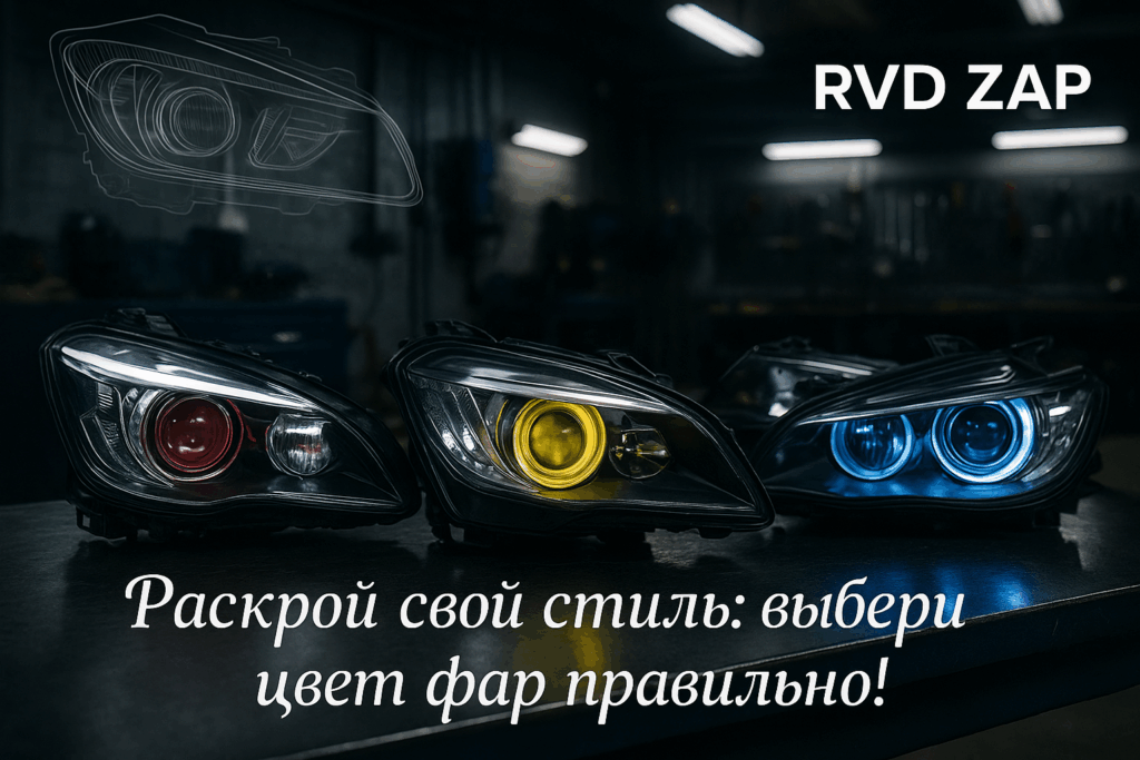    Выбор цвета фар для тюнинга автомобиля admin