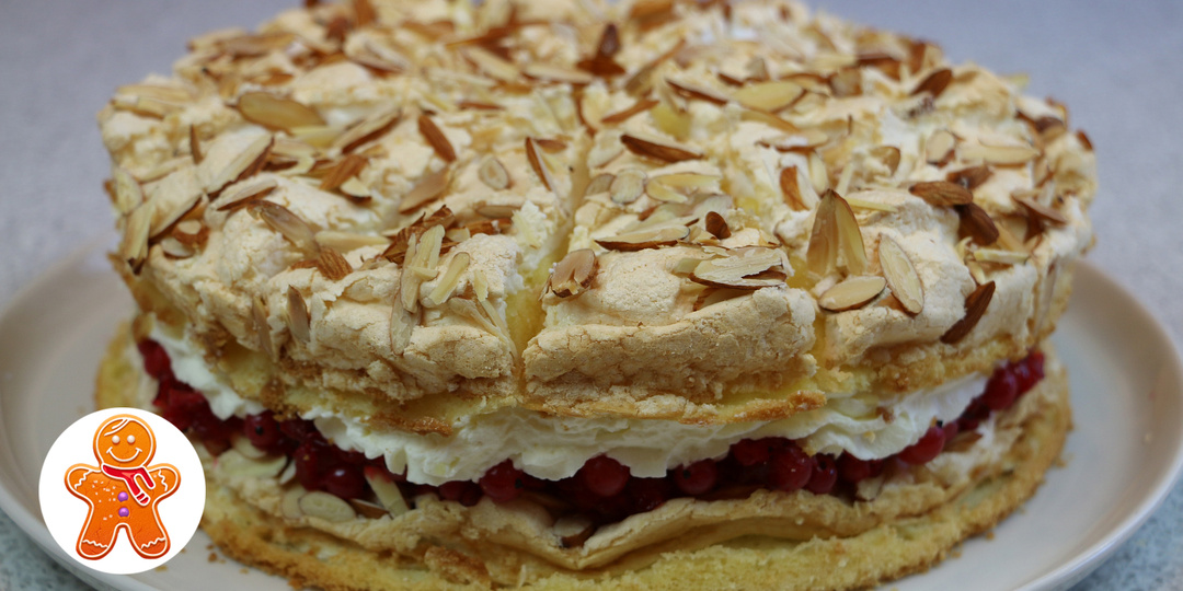 Торт "Небесный" (Himmelstorte) ✧ Легкий, воздушный и очень вкусный